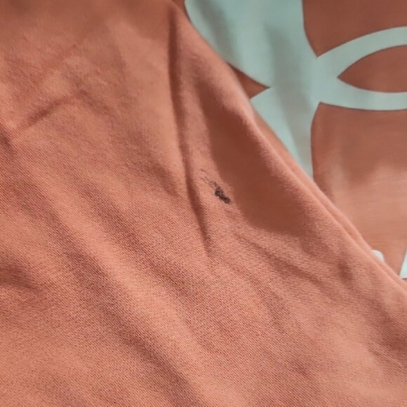 Under Armour Coral Hoodie with White Emblem - Picture 3 of 3